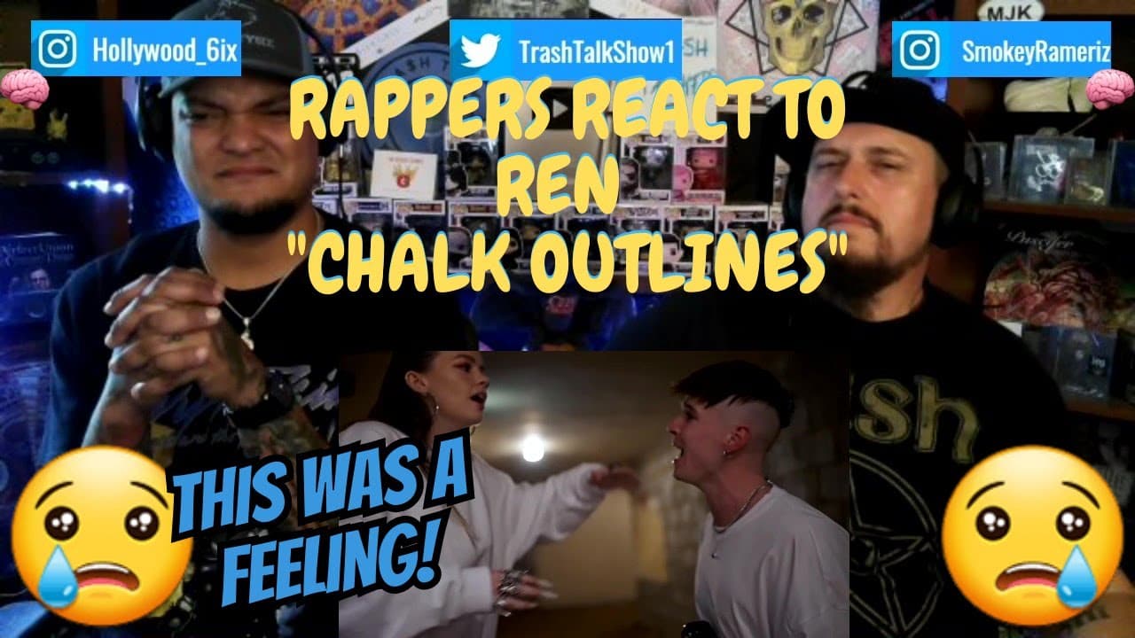 Rappers React To Ren X Chinchilla "Chalk Outlines"!!! (LIVE)