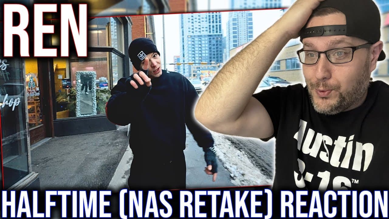 REACTION TO "HALFTIME" (NAS RETAKE) BY REN!