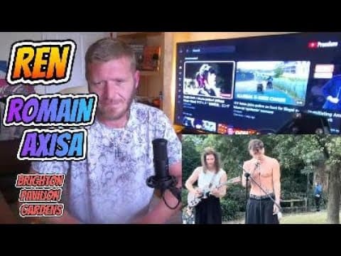 Reaction To - Ren & Romain Axisa  Busking in Brighton Pavilion Gardens