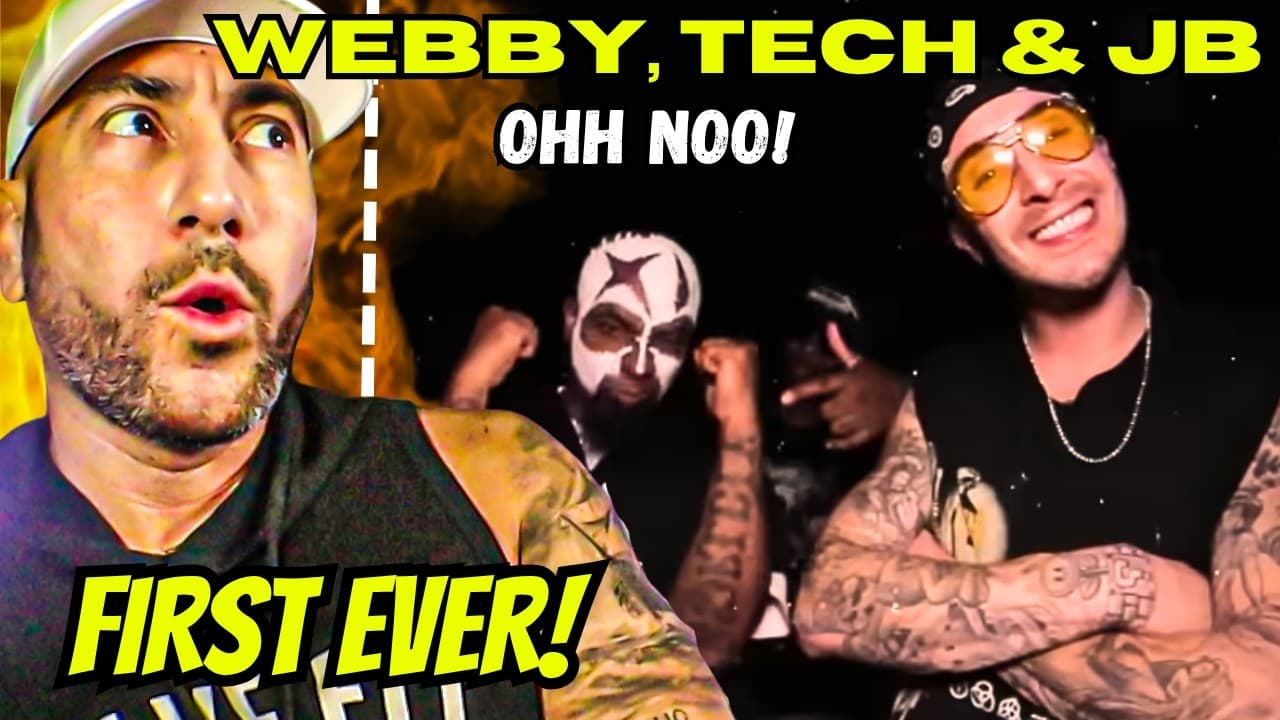 Chris Webby - ft. Tech N9ne & JB - “Ohh Noo” 😳 First Ever Reaction | CHAOS!