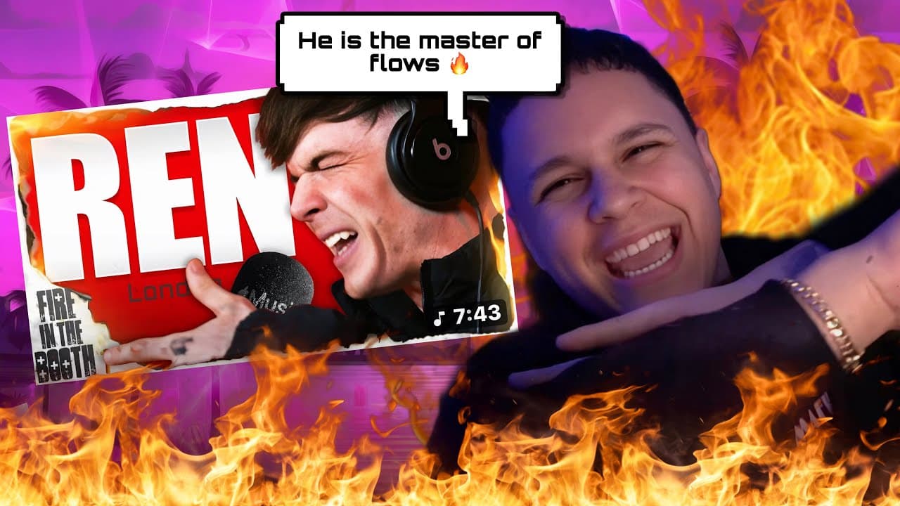 REN - Fire in the Booth REACTION