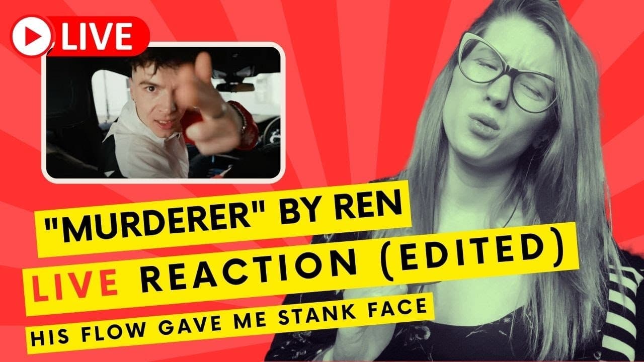 SINGER REACTS to REN "Murderer" LIVE REACTION (EDITED)