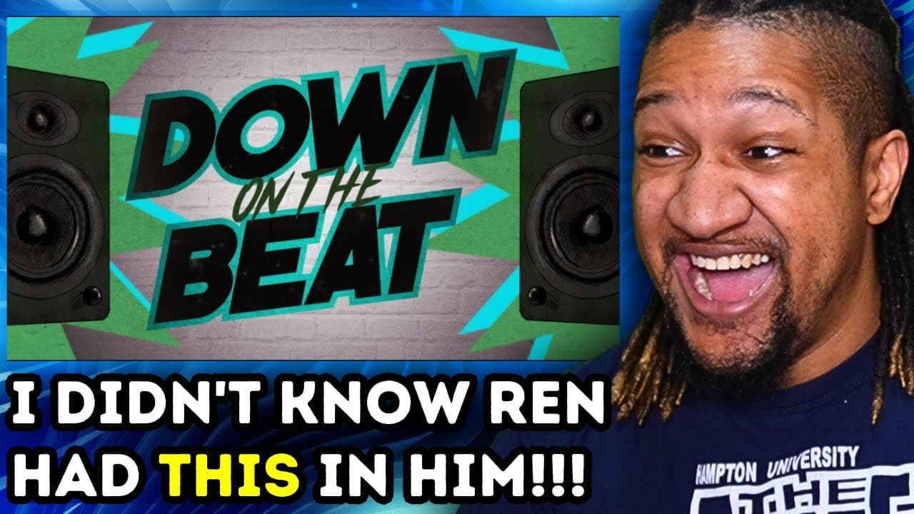 Ren - Down On The Beat (feat. Viktus) [Official Lyric Video] | Reaction