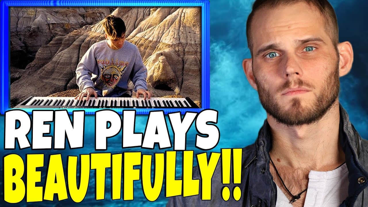 REN - MACKAY (First EVER Reaction) He Plays PIANO So Well!