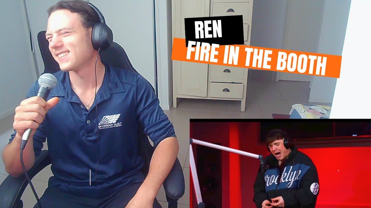 English Actor Reacts to Ren – Fire in the Booth | Mind Blowing Freestyle Reaction