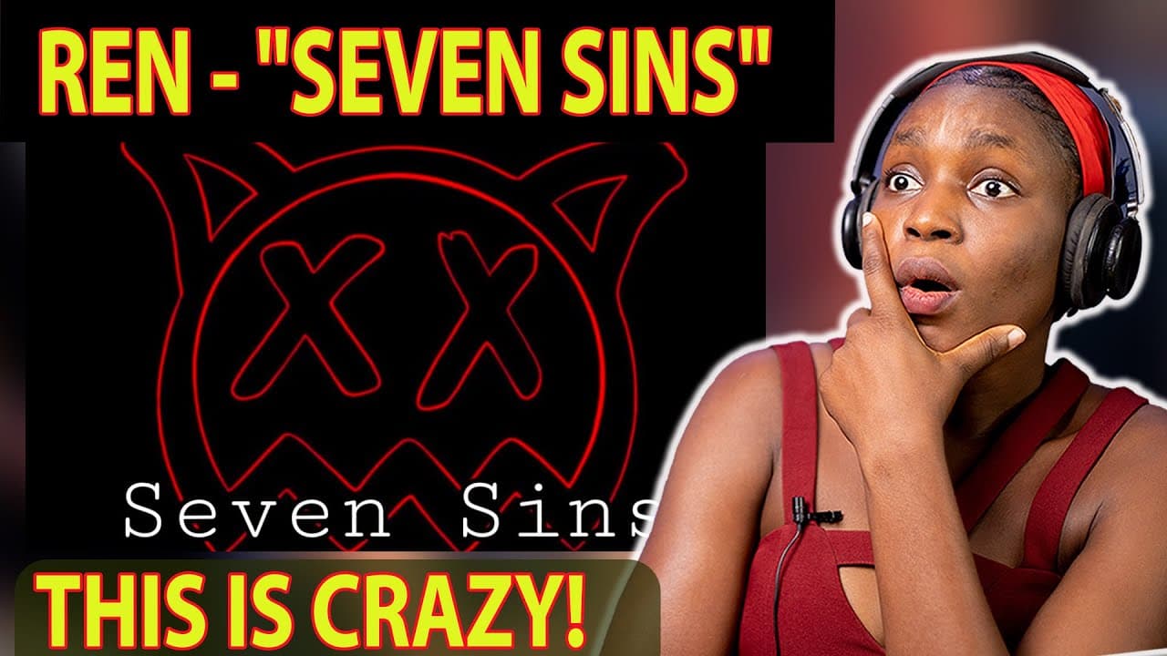 THIS DUDE IS AMAZING! | REN - "SEVEN SINS" | Reaction