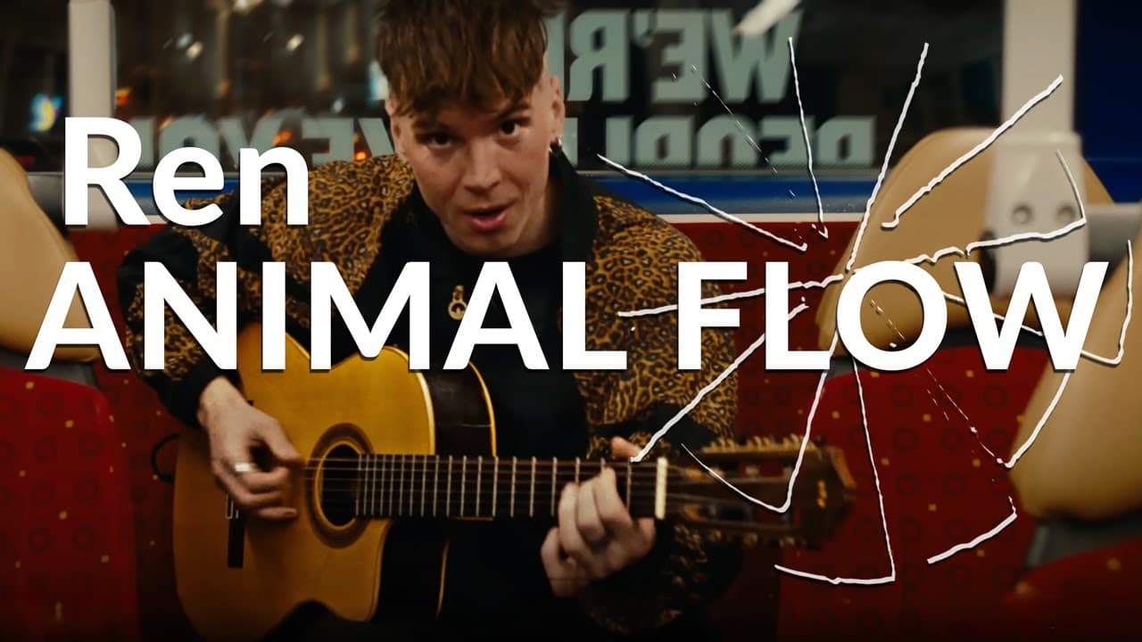 How to Play Ren Animal Flow (acoustic) Breakdown and Guitar Tutorial