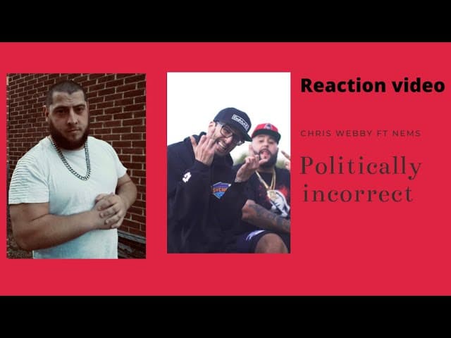 Politically Incorrect - Chris Webby Ft Nems (UK Hip Hop Artist Reacts)