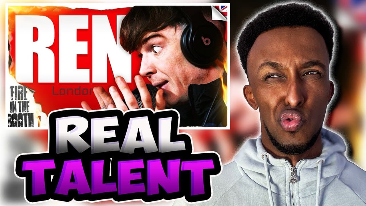 Can Knox Hill Really Catch These Bars | Ren - Fire In The Booth | UK Reaction