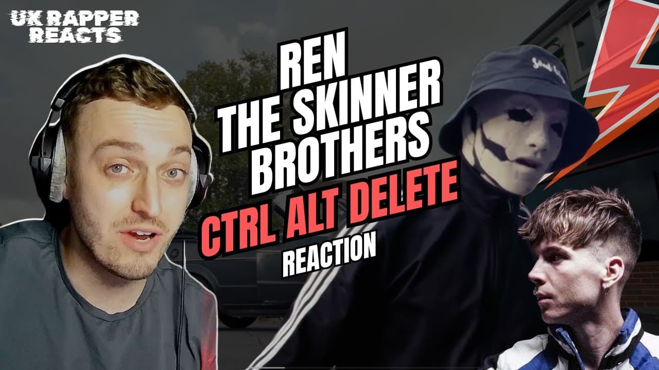 RAPPER REACTS to REN x THE SKINNER BROTHERS - Ctrl Alt Delete | Music Reaction | Zee TV