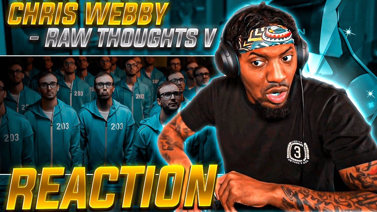 HE DISSED TOM MACDONALD!? | Chris Webby - Raw Thoughts V (REACTION!!!)