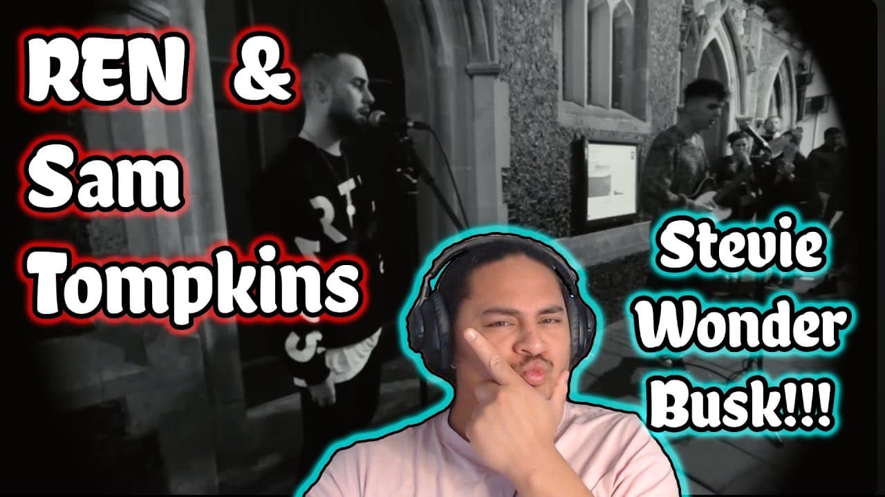 Ren & Sam Tompkins - Improvising Around Stevie Wonder REACTION!!!