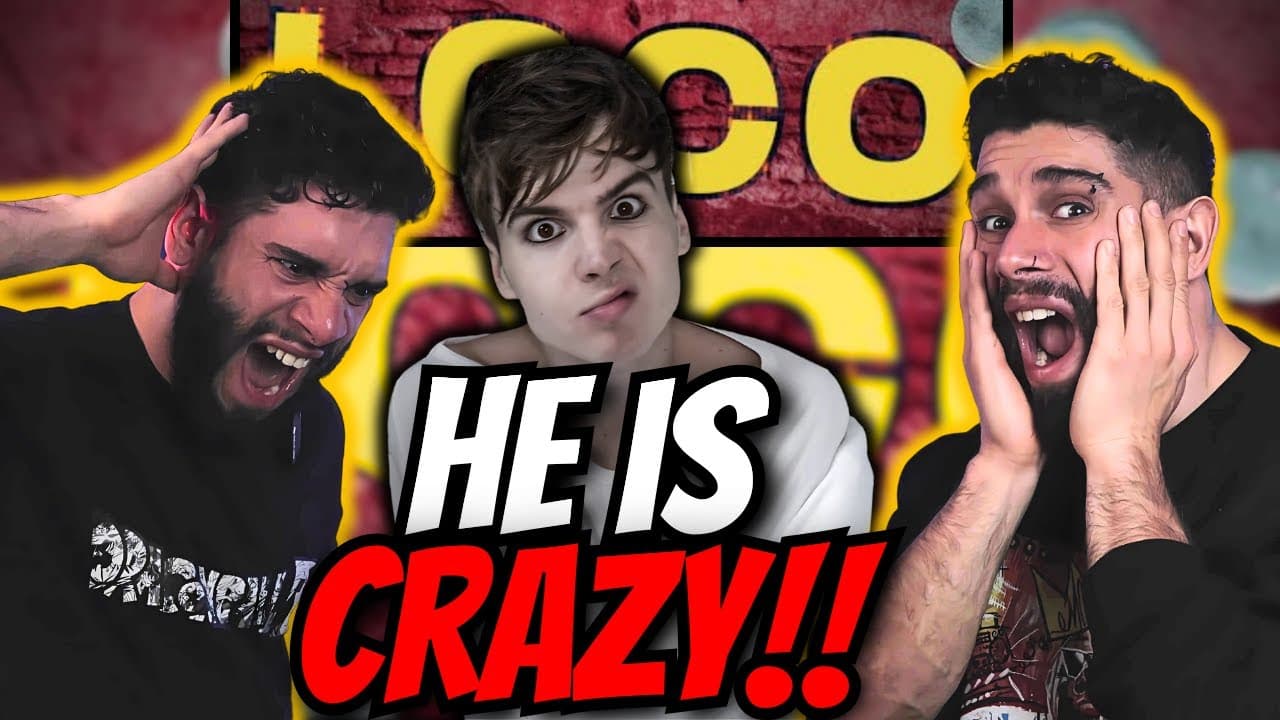 Ren Has NO CHILL!! LOCO - Ren FIRST TIME REACTION | Twin Rappers React To Loco(Official Lyric Video)