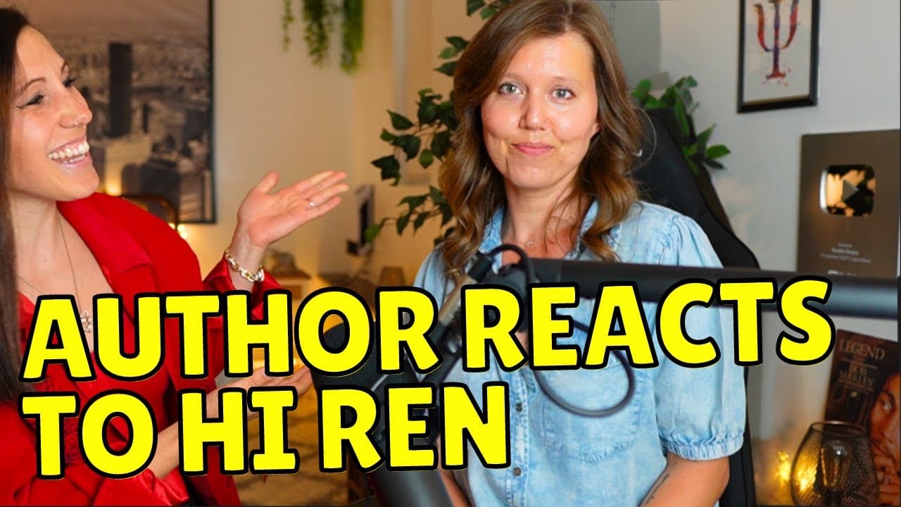 She Was NOT Ready! Author Reacts to Ren - Hi Ren for the First Time #ren #hiren #writer #reaction