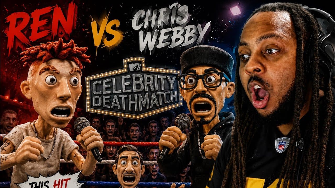 🤣 This Felt Like Slim Shady x Celebrity Deathmatch… | Ren & Chris Webby “Smoking Gun”