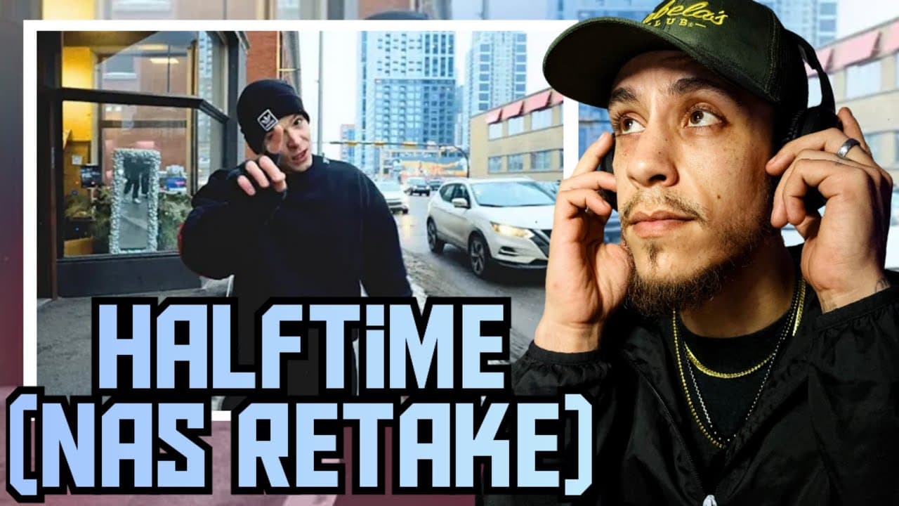 I'm Loving the BOOOM BAP!!! Ren - Halftime ( Nas Retake ) *REACTION*