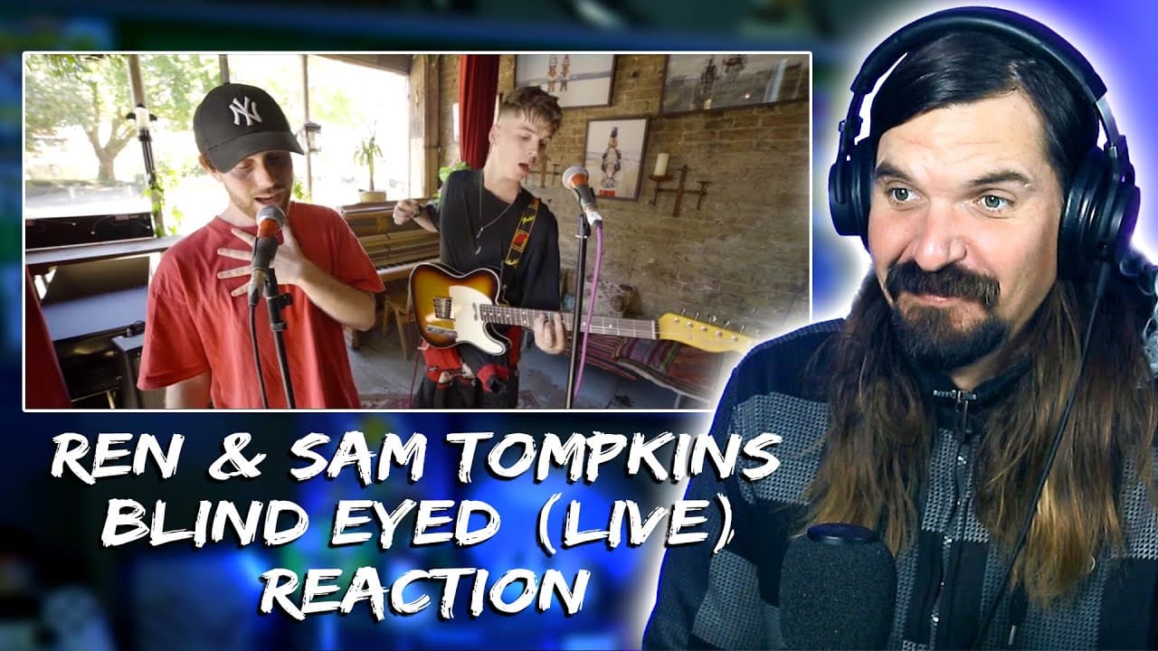 First Time Hearing These Two Together!! Ren and Sam Tompkins - Blind Eyed | M.C Sessions Reaction