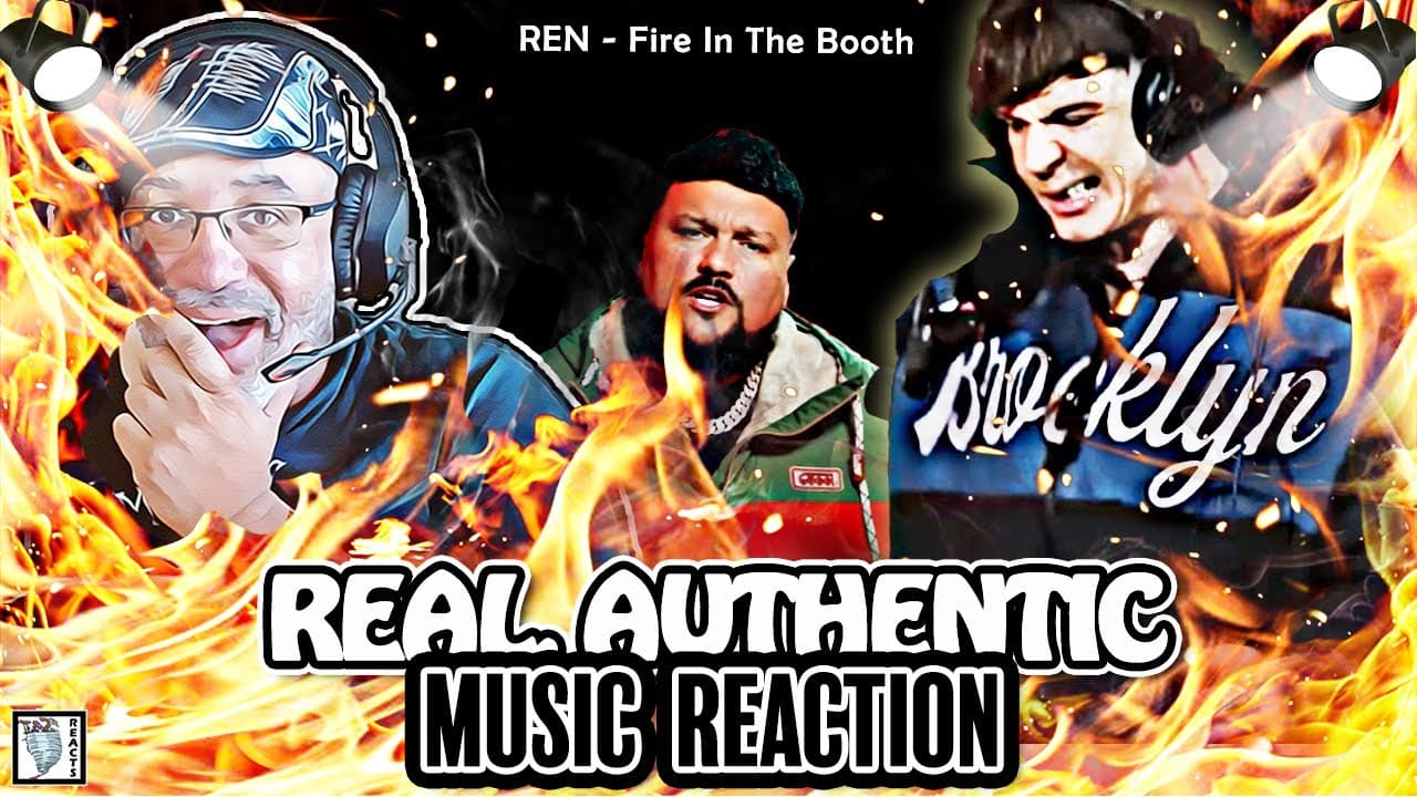 🎶REN sets the booth ABLAZE with FIRE IN THE BOOTH Session!🎶REACTION