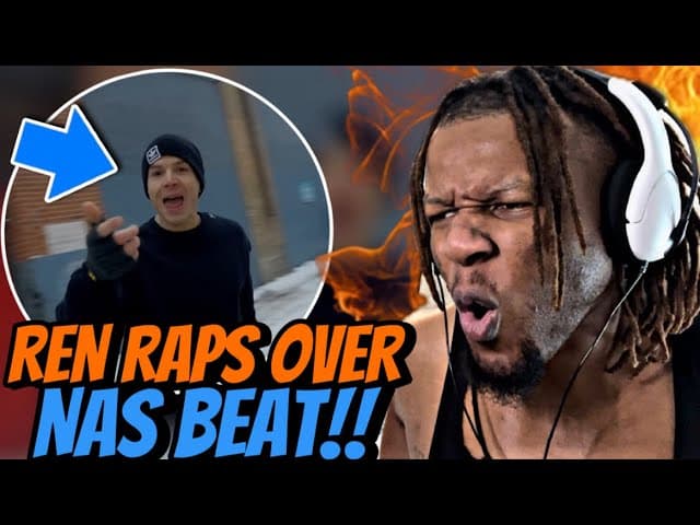 Ren - Halftime ( Nas Retake ) [REACTION]