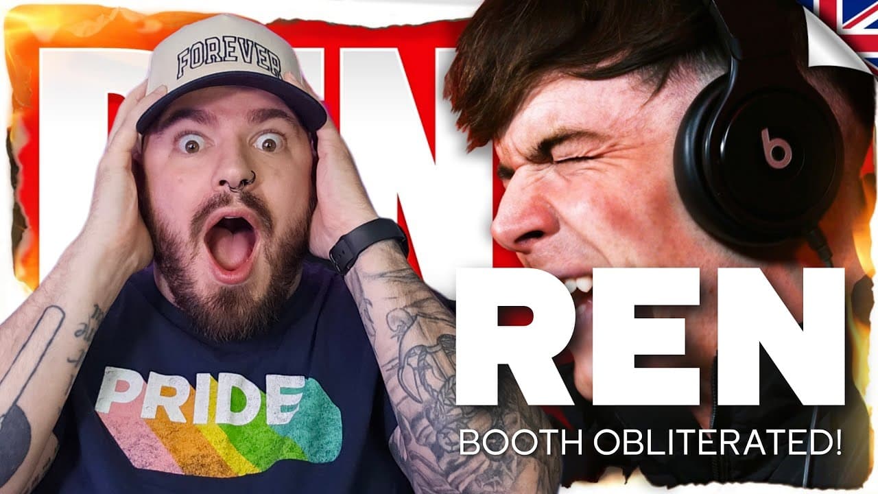 Booth Obliterated! | FIRE IN THE BOOTH | REN | REACTION