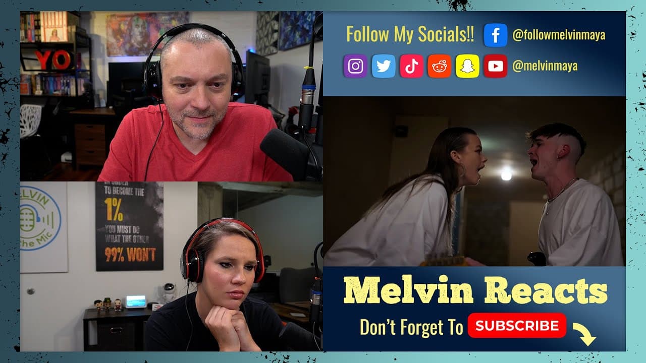 Morgan Brannon Reacts To Ren X Chinchilla - Chalk Outlines (live) | V706