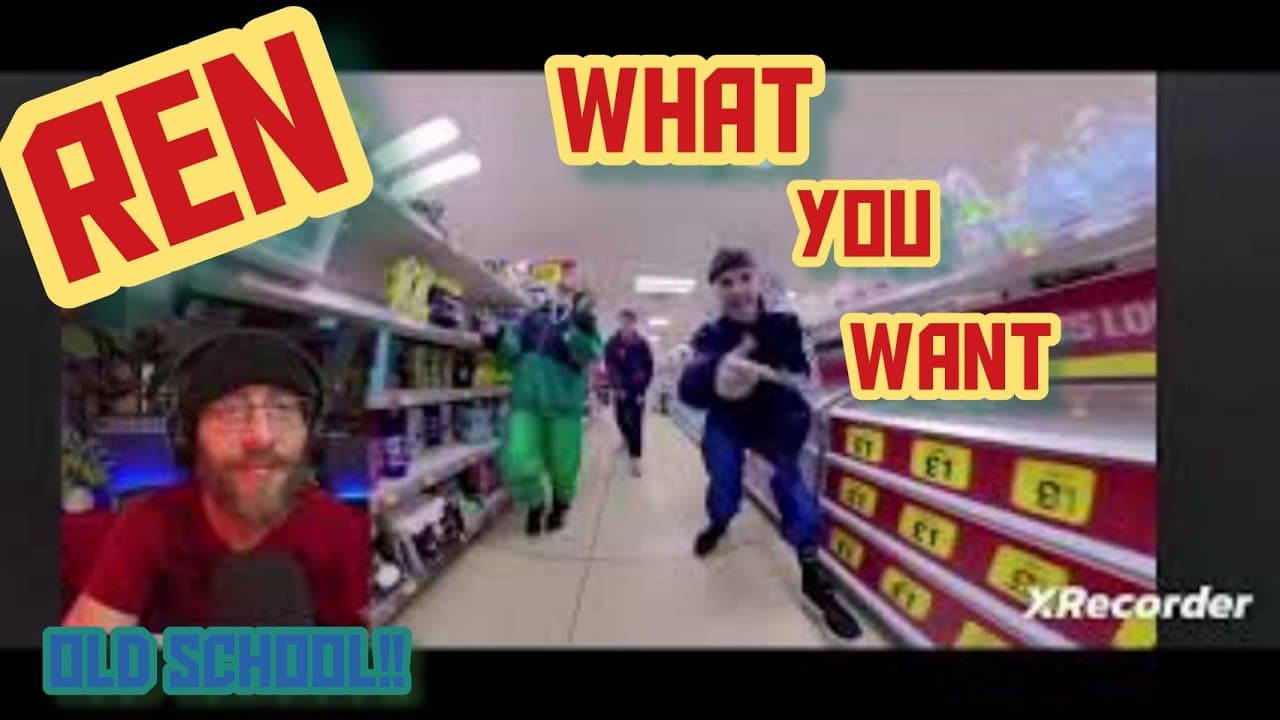 Ren What You Want First Time Listen ( Reaction )😎Old School Cool!.😎💯❤️🔥