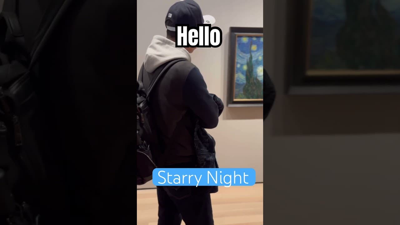 Hello, Starry Night 🌌 The ORIGINAL Vincent’s Tale #starrynight #ren #vangogh #nyc