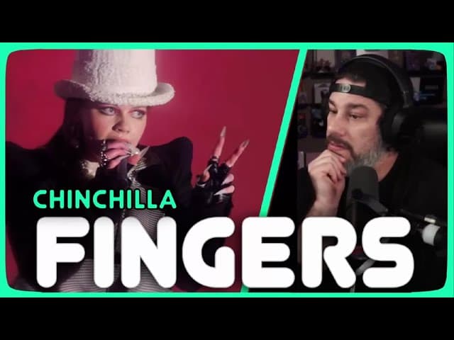 Director Reacts - CHINCHILLA - 'FINGERS' (Live for HungerTV)