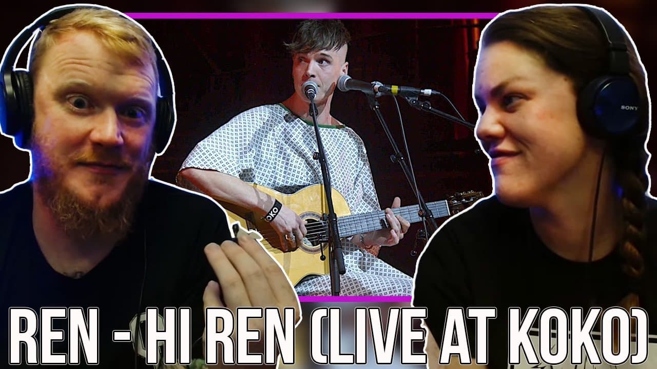 COUPLE React to Ren - Hi Ren LIVE | OFFICE BLOKE DAVE
