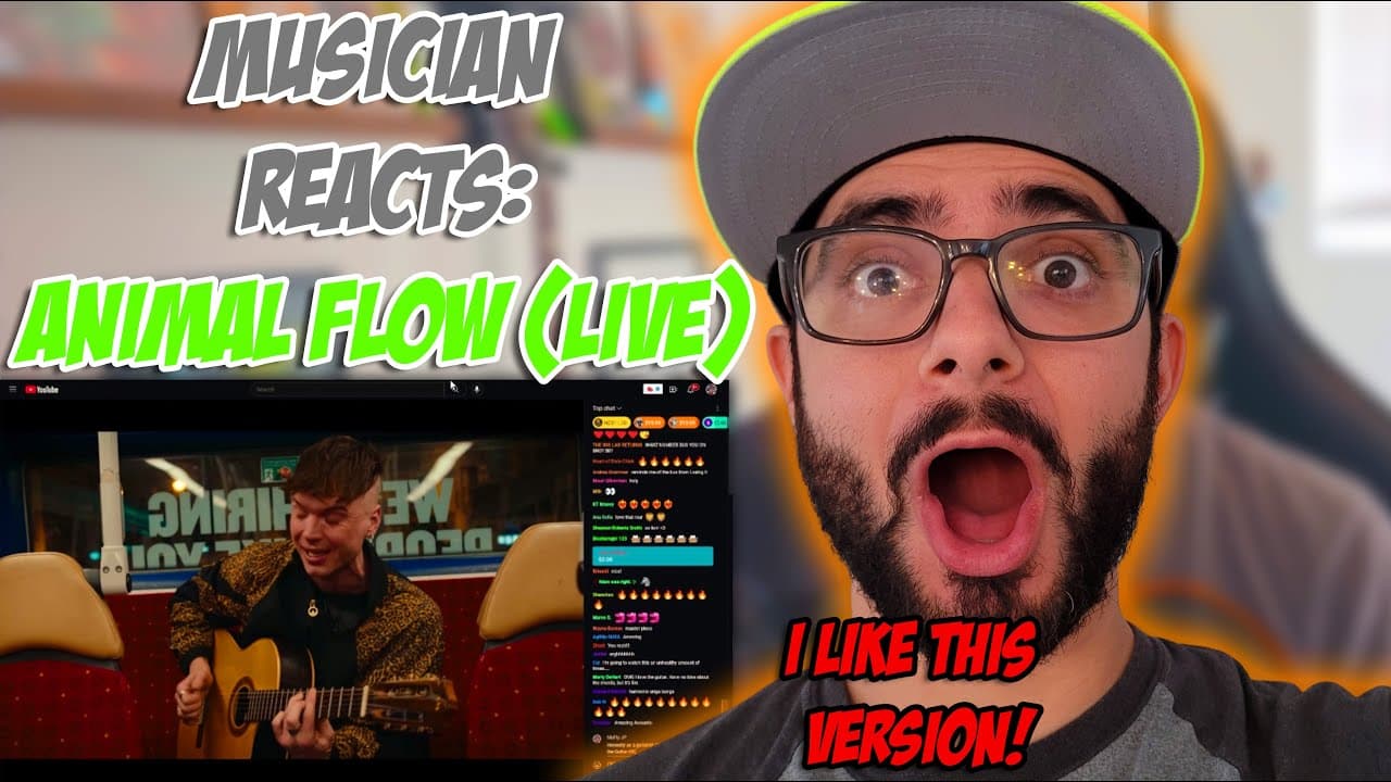 Musician Reacts to Ren - Animal Flow (Acoustic)
