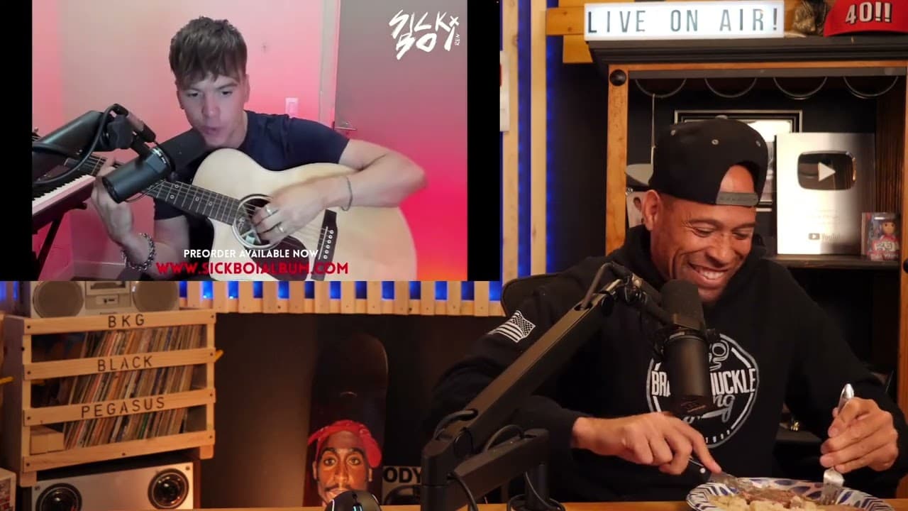 Ren ~ Spontaneous Stream Jam REACTION with a HOT PLATE!