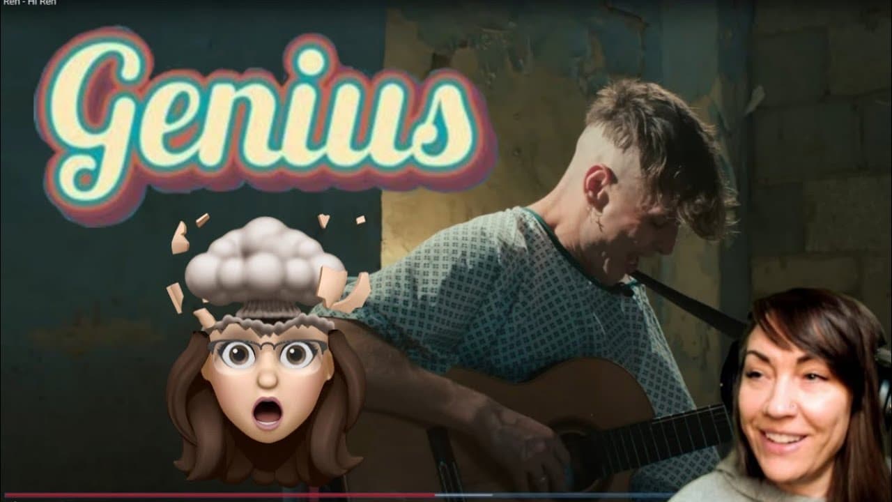 @RenMakesMusic This man is a GENIUS! Mrs. Realistic reacts to | Ren - Hi Ren