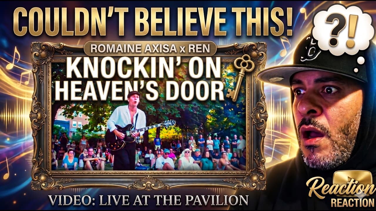 Romain Axisa X Ren  Knockin' On Heaven's Door jam in the Pavilion Gardens REACTION by Perry3xStudios