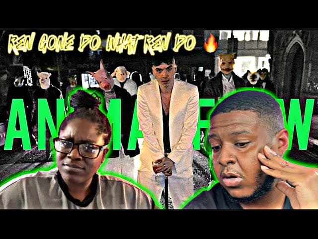 He Never Fails Us 🔥| Jeneax5 React To Ren - *Animal Flow* Music Video