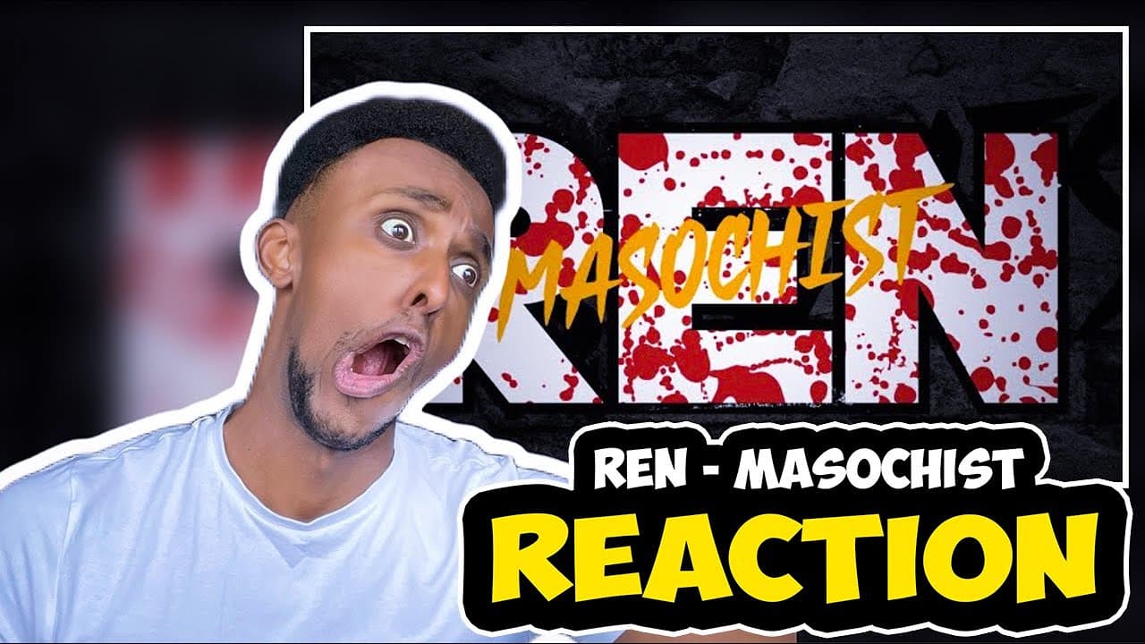 THE ANGRESIVE SIDE | Ren - Masochist (LYRIC VIDEO) | UK Reaction
