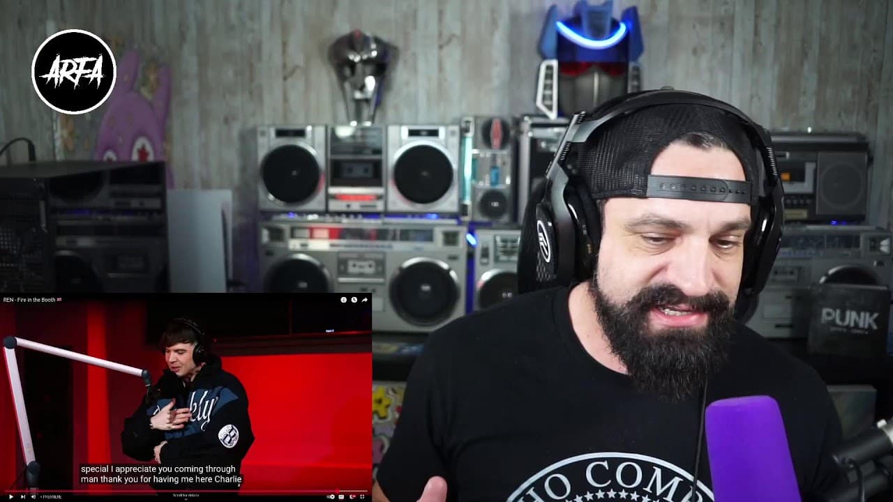 🔴 LIVE Gen X REACTION to Ren - Fire In The Booth 10:45am PT