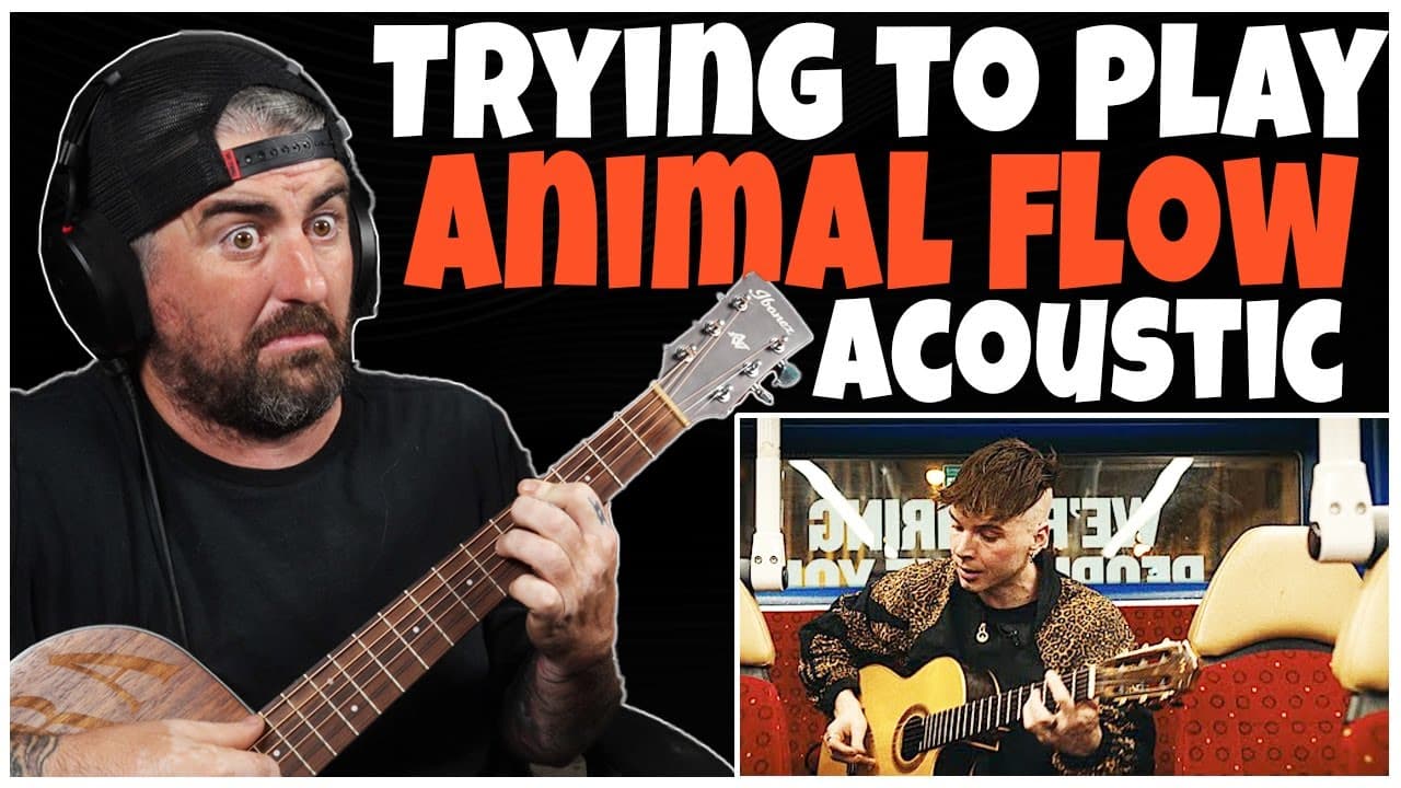 Ren - Animal Flow "live" (Rock Artist Reaction)