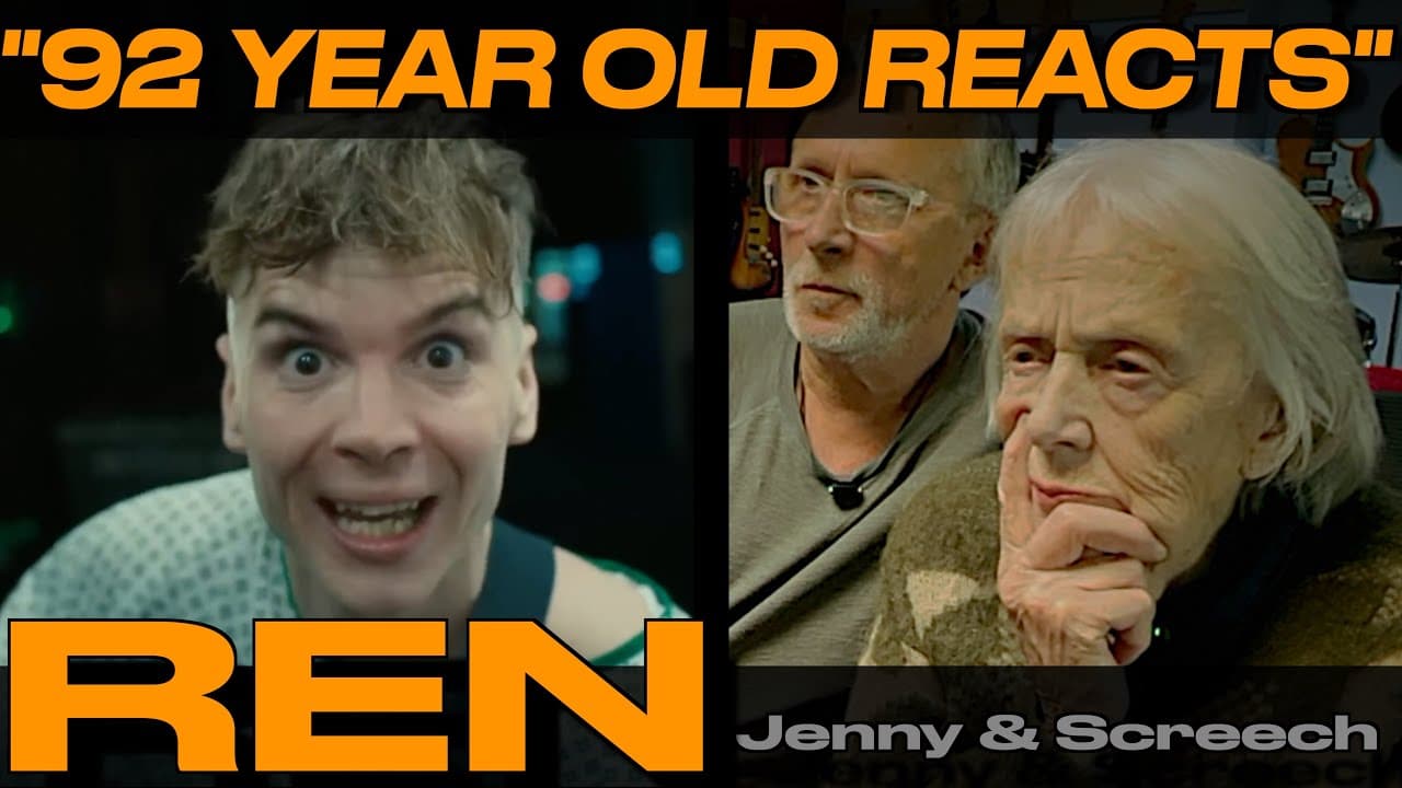 92 Year Old Reacts to Ren - Jenny & Screech |  Mother and son Reaction