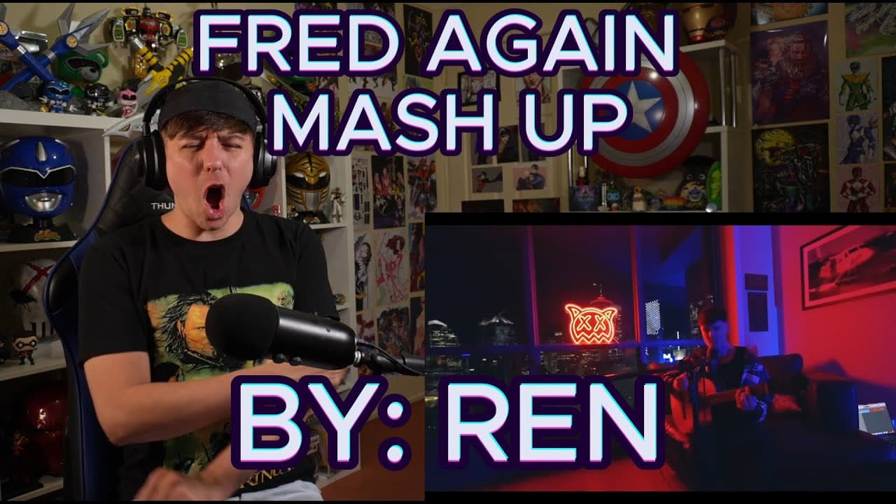 THIS IS WILD!!!!!! Blind reaction to Ren - Fred Again Mash Up