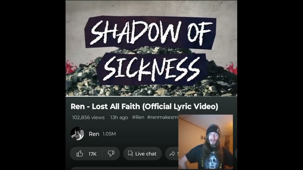 REN- LOST ALL FAITH  OUR 50TH REN VIDEO, THANK YOU SO MUCH 💜🖤 INDEPENDENT ARTIST REACTS