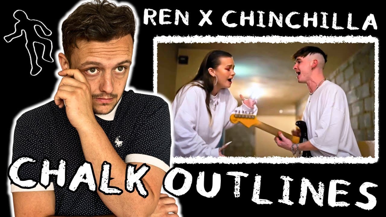 THIS IS PAIN!!! REN X CHINCHILLA - CHALK OUTLINES (LIVE) FULL REACTION