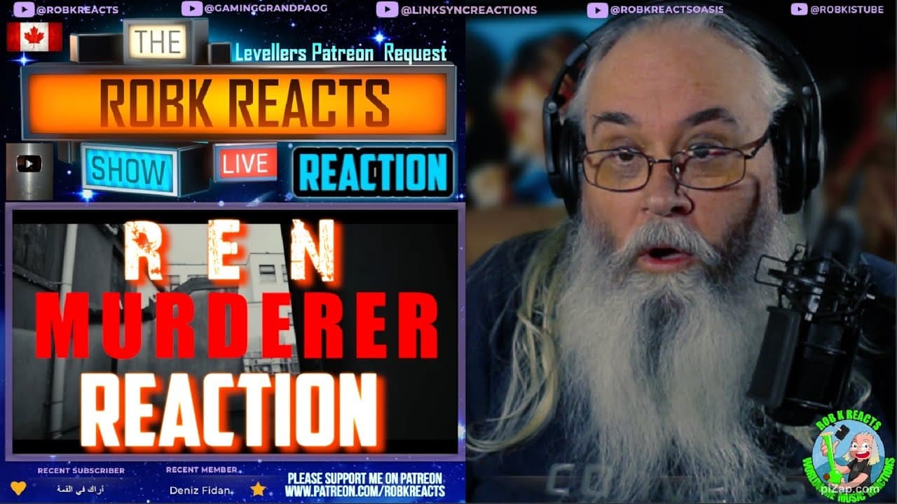 Ren Reaction - Murderer (Official Music Video) - First Time Hearing - Requested