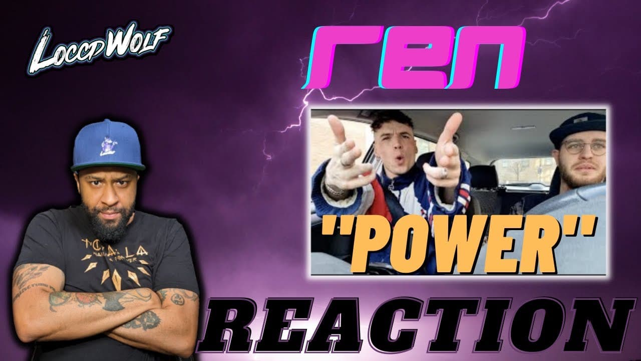 CRAZY WORDPLAY! Ren - Power | REACTION