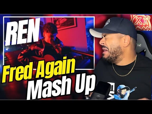 HE CAN COVER ANYTHING!! Ren - Fred Again Mash Up | Reaction