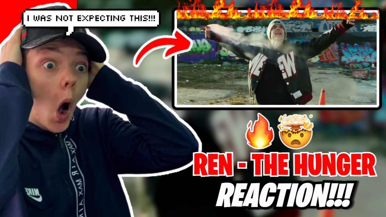 HIS FLOW IS CRAZY🔥REN - The Hunger | REACTION!!!