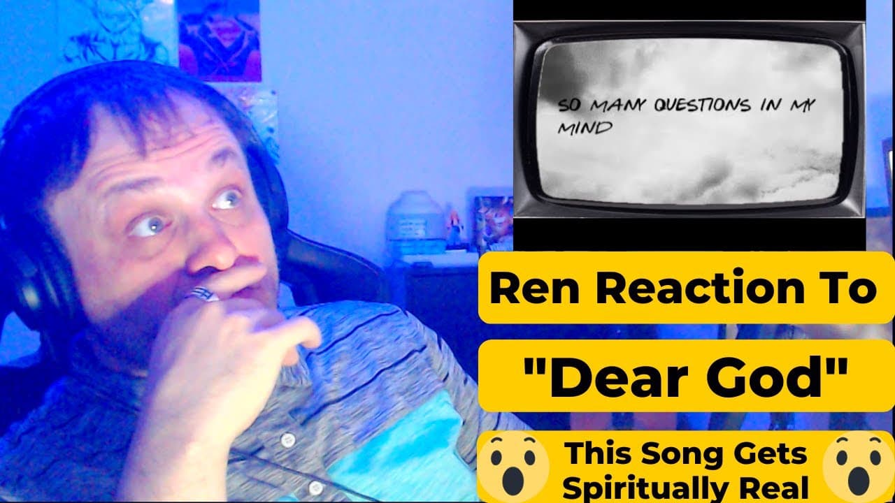🙏 First Time Reacting To Ren "Dear God" | This Song Gets Spiritually Real - REACTION🎵
