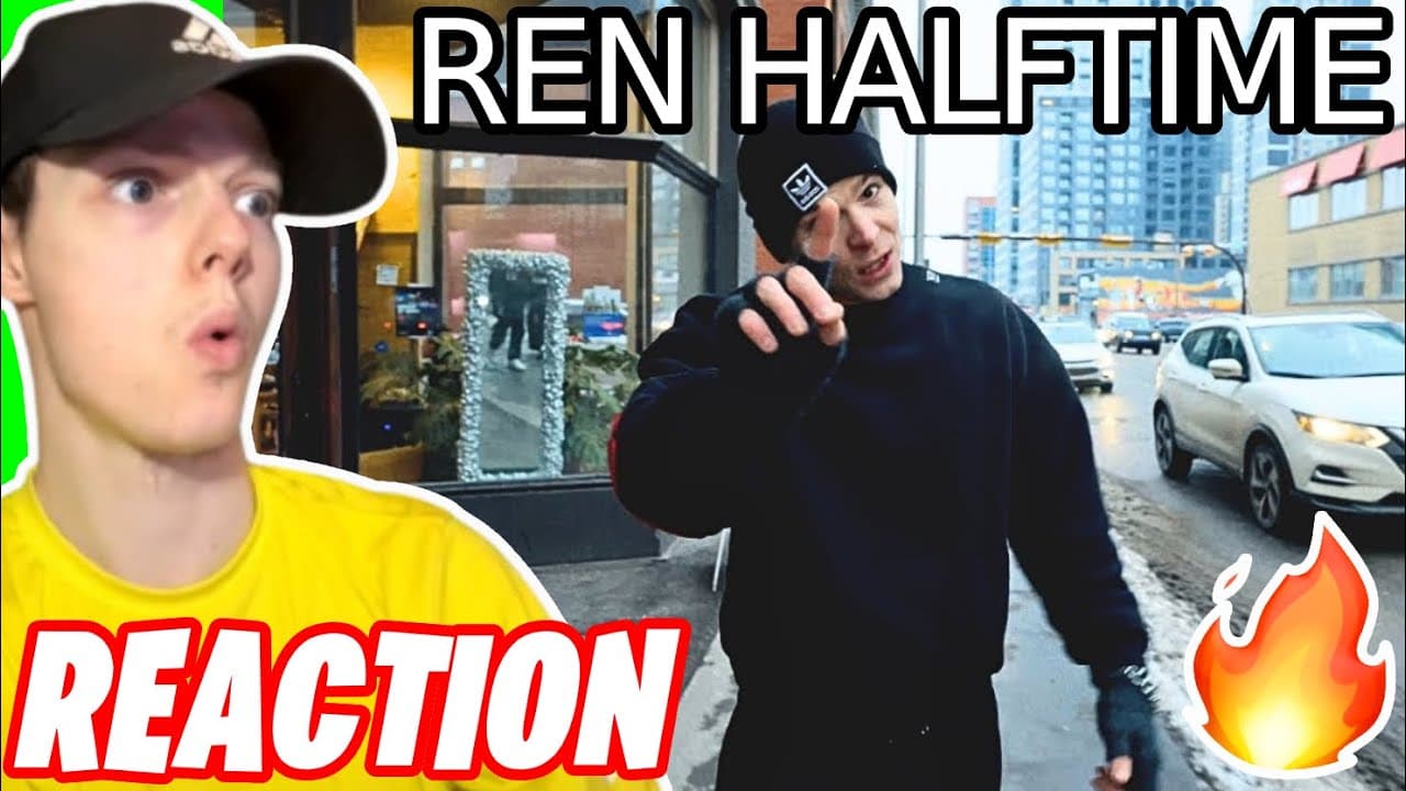 Ren - Halftime ( Nas Retake ) REACTION!!!