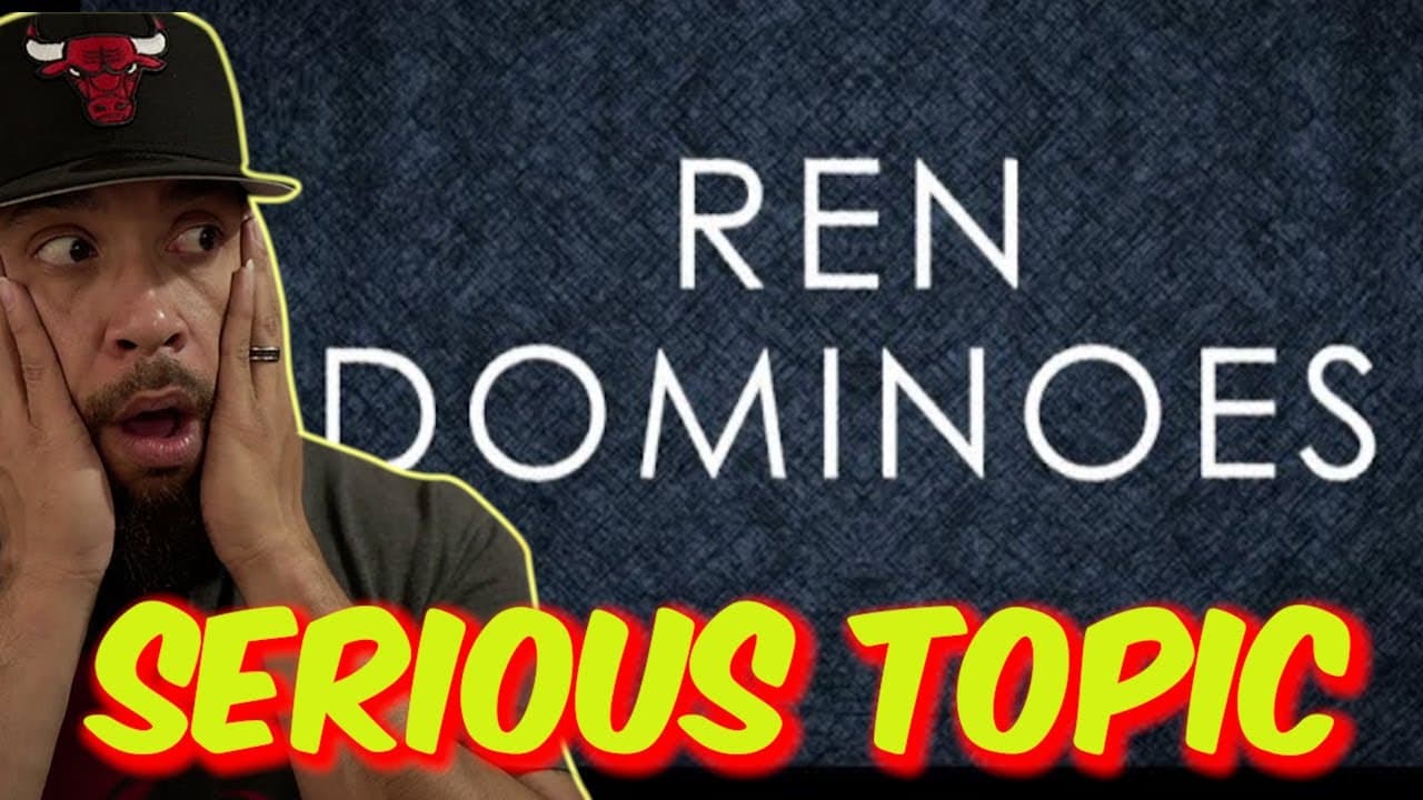 American Rap Videographer REACTS to Ren "Dominoes" Lyric Video - FIRST TIME REACTION