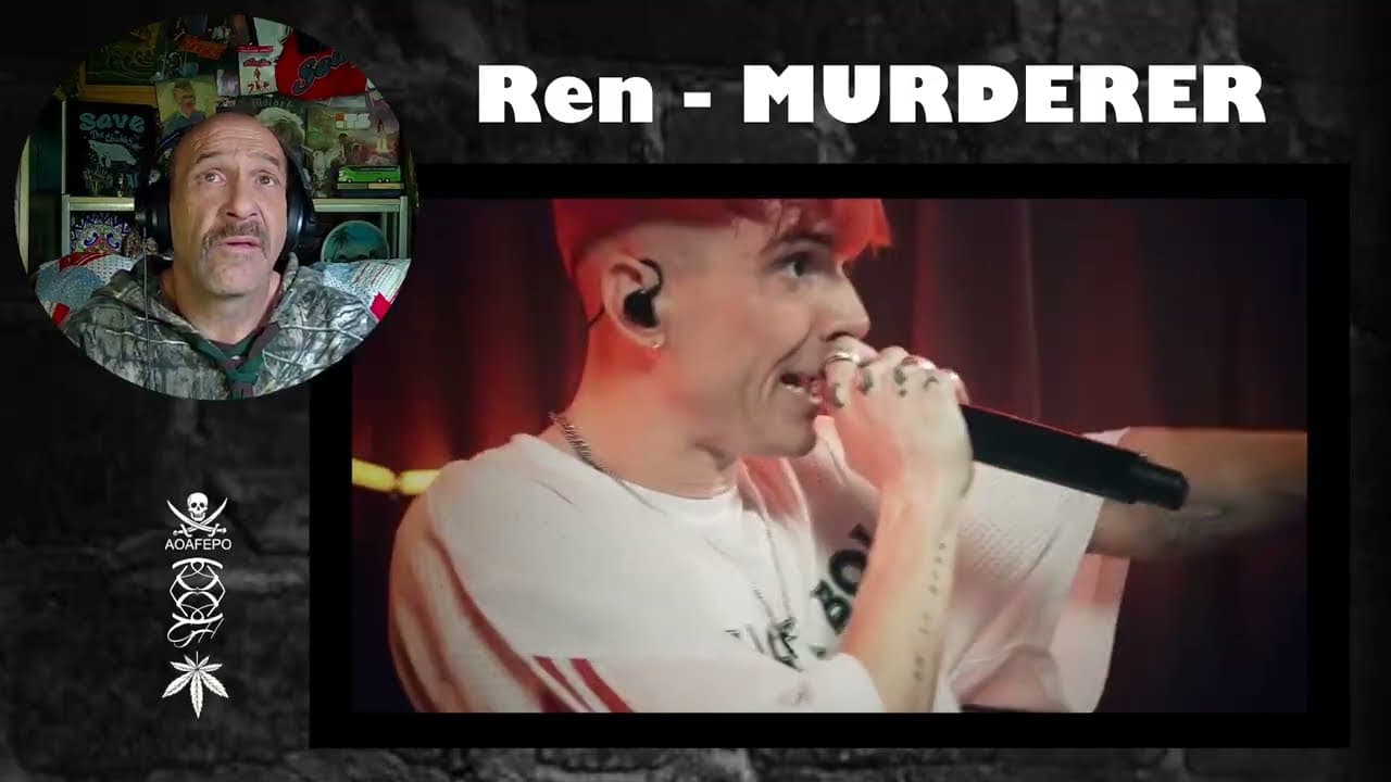Ren - MURDERER - Reaction & Rant with Rollen (Live @ Dead Wax)