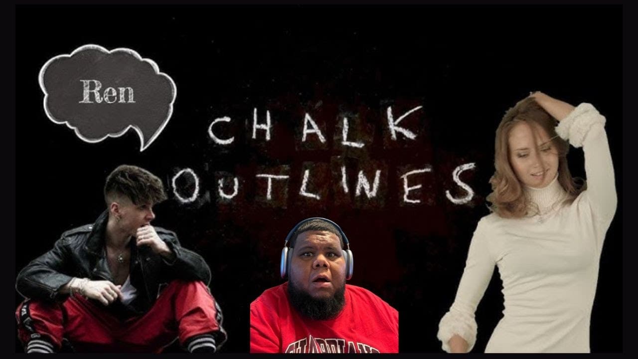 Ren X Chinchilla Chalk Outlines Reaction